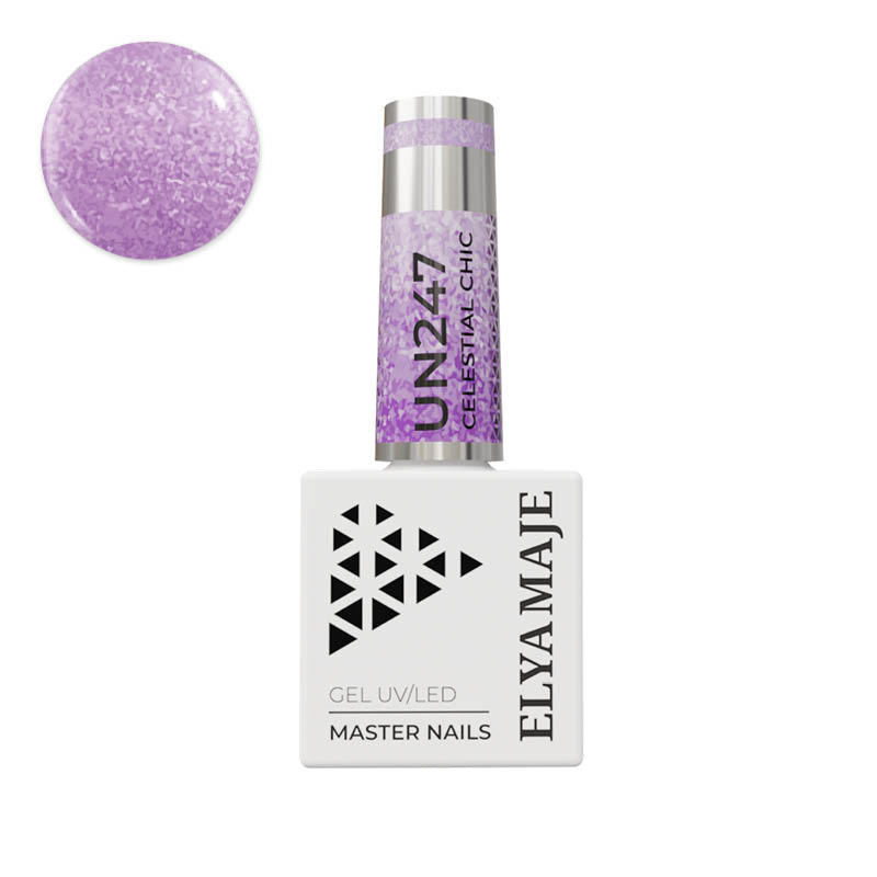 Elyamaje N° 247 Celestial Chic vernis semi-permanent couvrant