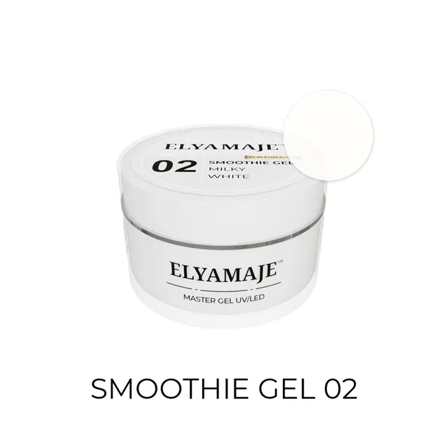 Elyamaje Smoothie Gel Milky White n°2 gel blanc