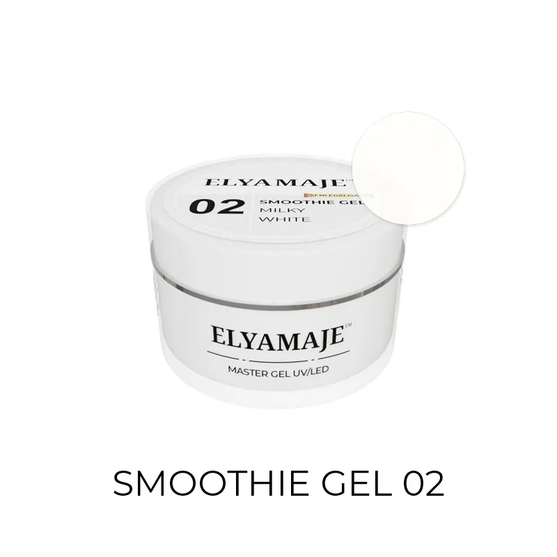 Elyamaje Smoothie Gel Milky White n°2 gel blanc