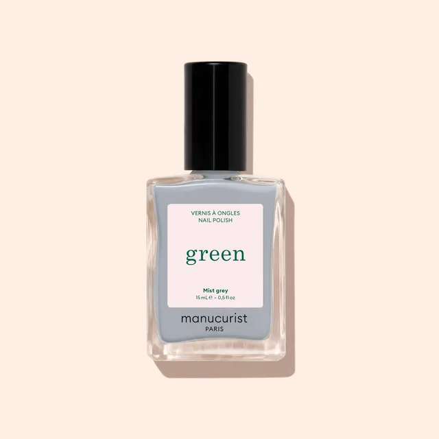 Manucurist Green Mist Grey vernis à ongles bleu gris opaque