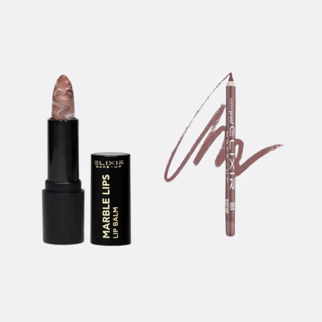 Élixir Marble Lips Nude Marble duo lèvres nude hydratant