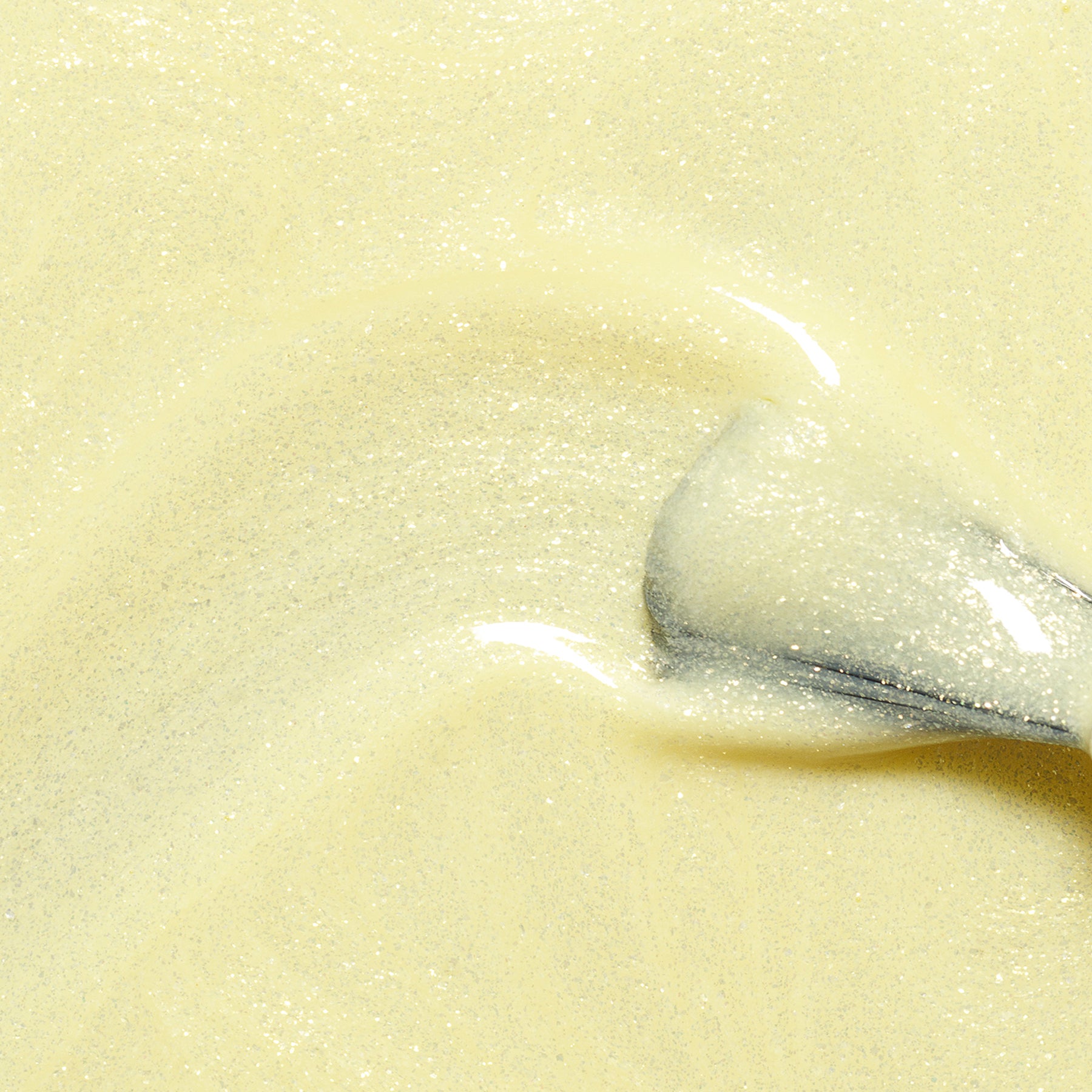 Manucurist Green Lemonade vernis à ongles jaune pailleté
