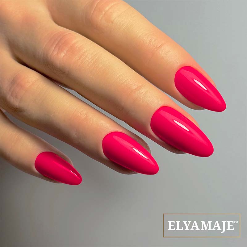 Elyamaje N°196 Camélia vernis semi-permanent rose