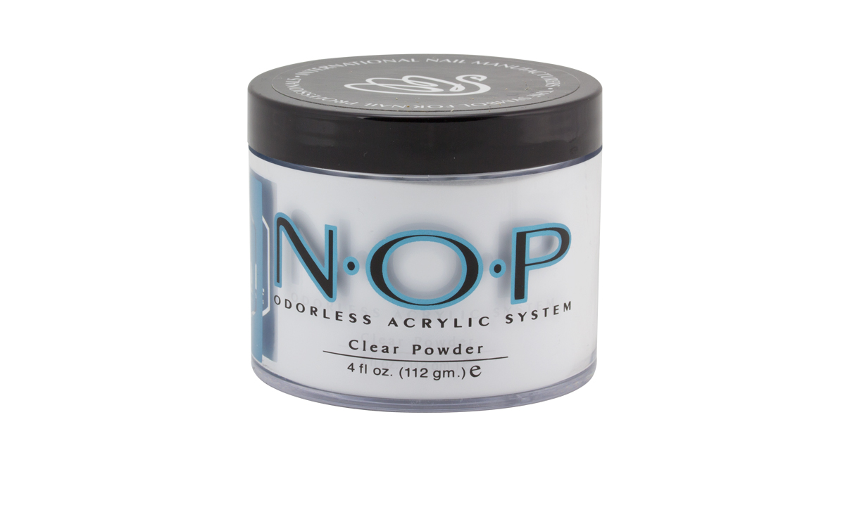 INM N.O.P. poudre acrylique Clear 4 oz transparente