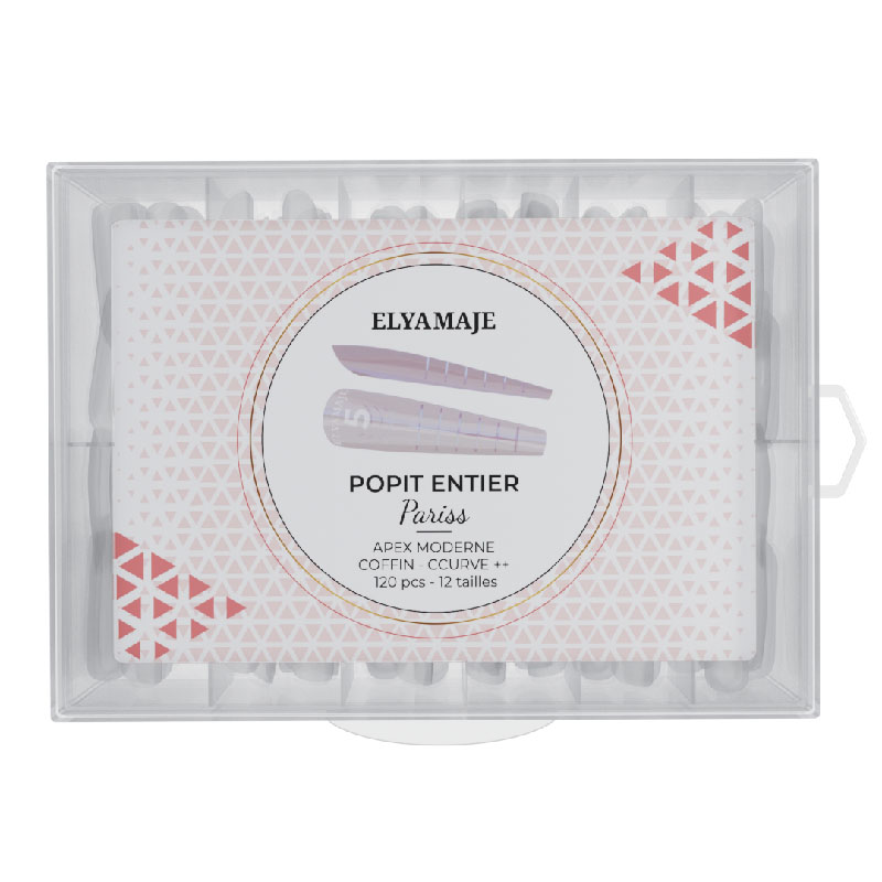Elyamaje Pariss Apex Moderne popit coffin entier