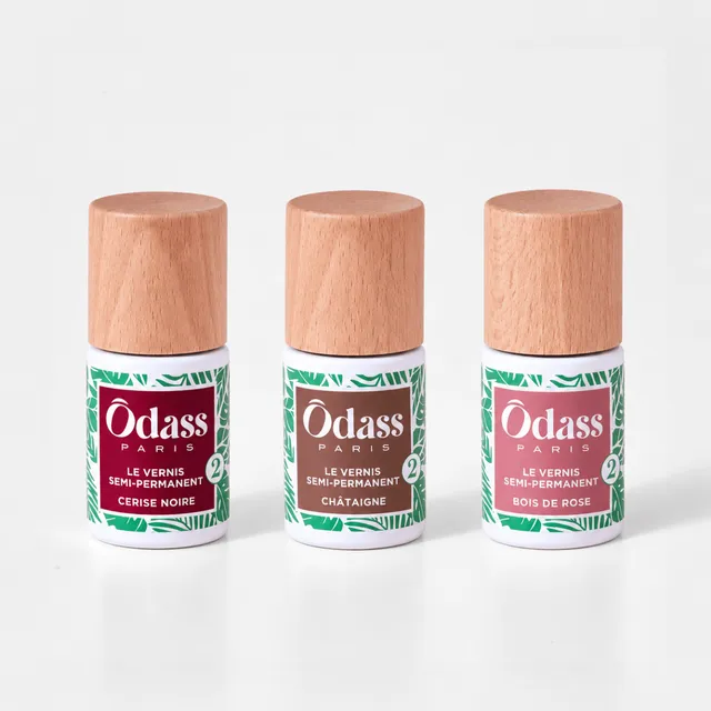 Ôdass Paris Le Trio sur mesure kit vernis semi-permanent LED