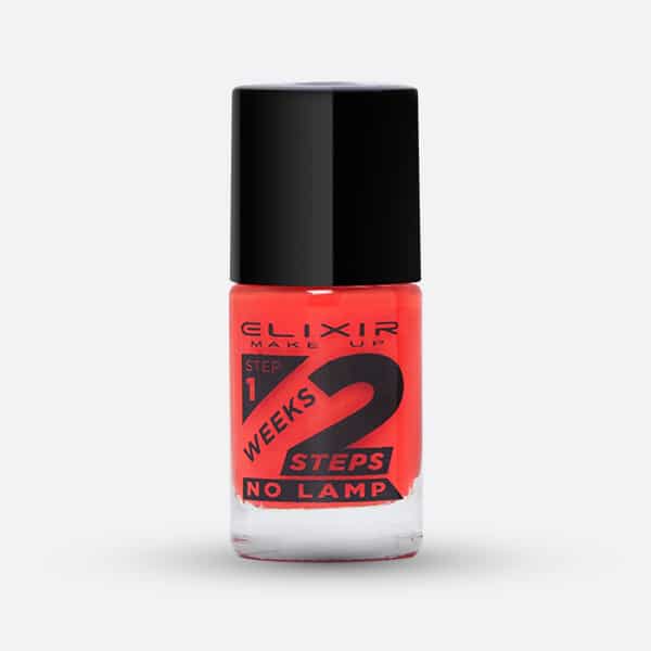 Élixir 2 Weeks #728 vernis effet gel Trafic Orange sans lampe