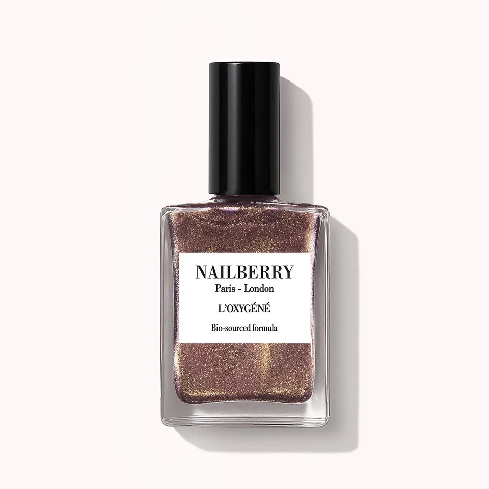 Nailberry L'Oxygéné Pink Sand vernis 14ml rose gold métallisé