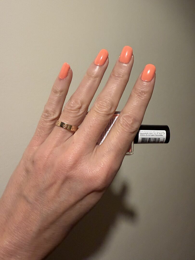 Manucurist Green Tangerine vernis à ongles orange néon