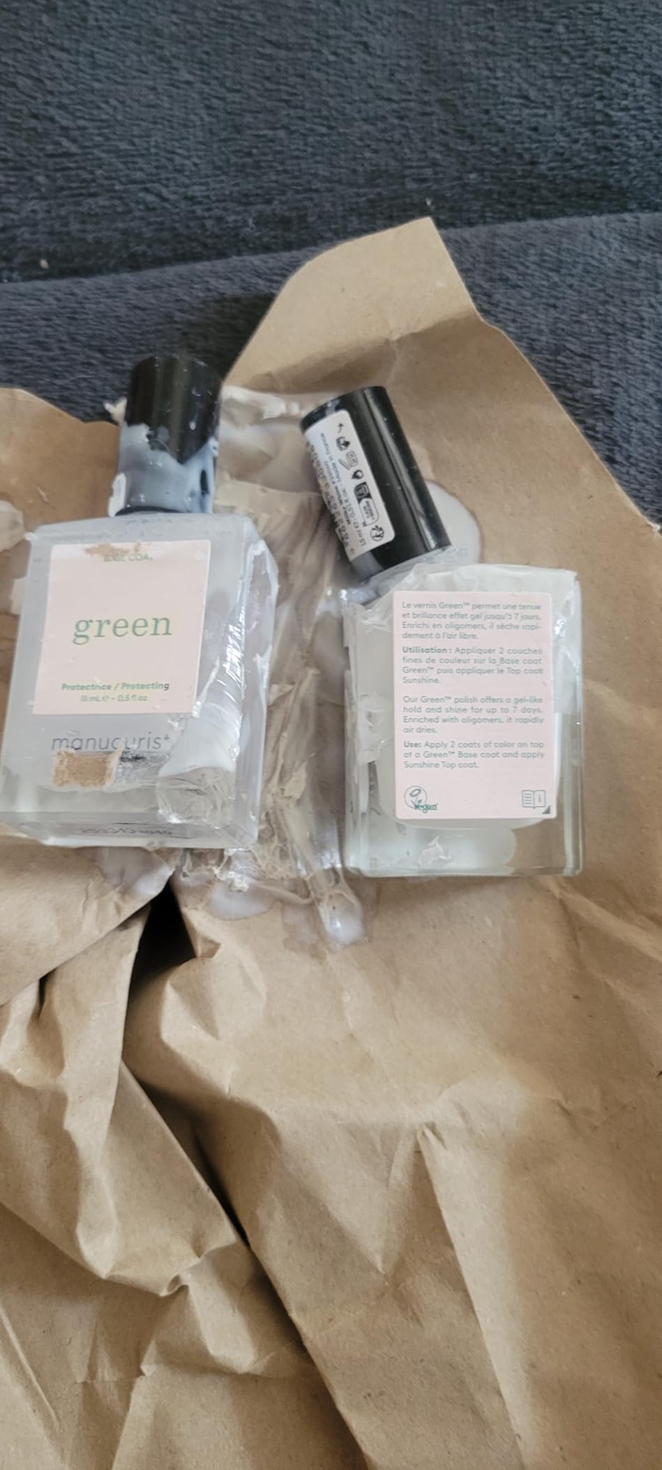 Manucurist Green Milky White vernis 15 ml semi-opaque