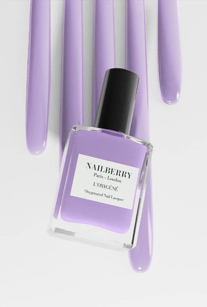 Nailberry L'Oxygéné Lavender Fields vernis 14ml lilas pastel