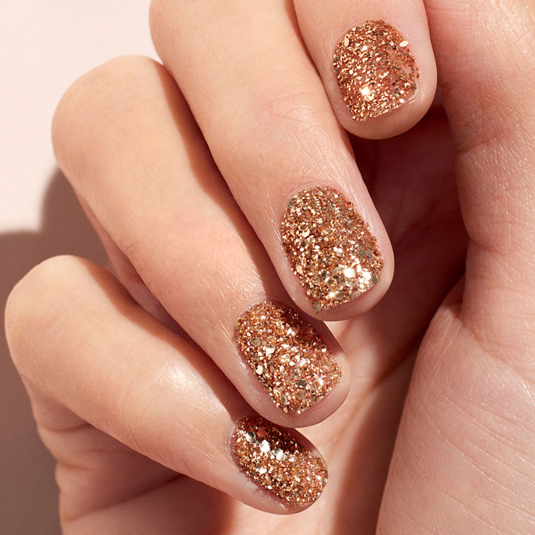 Manucurist Paillettes Rose Gold nail art végétales