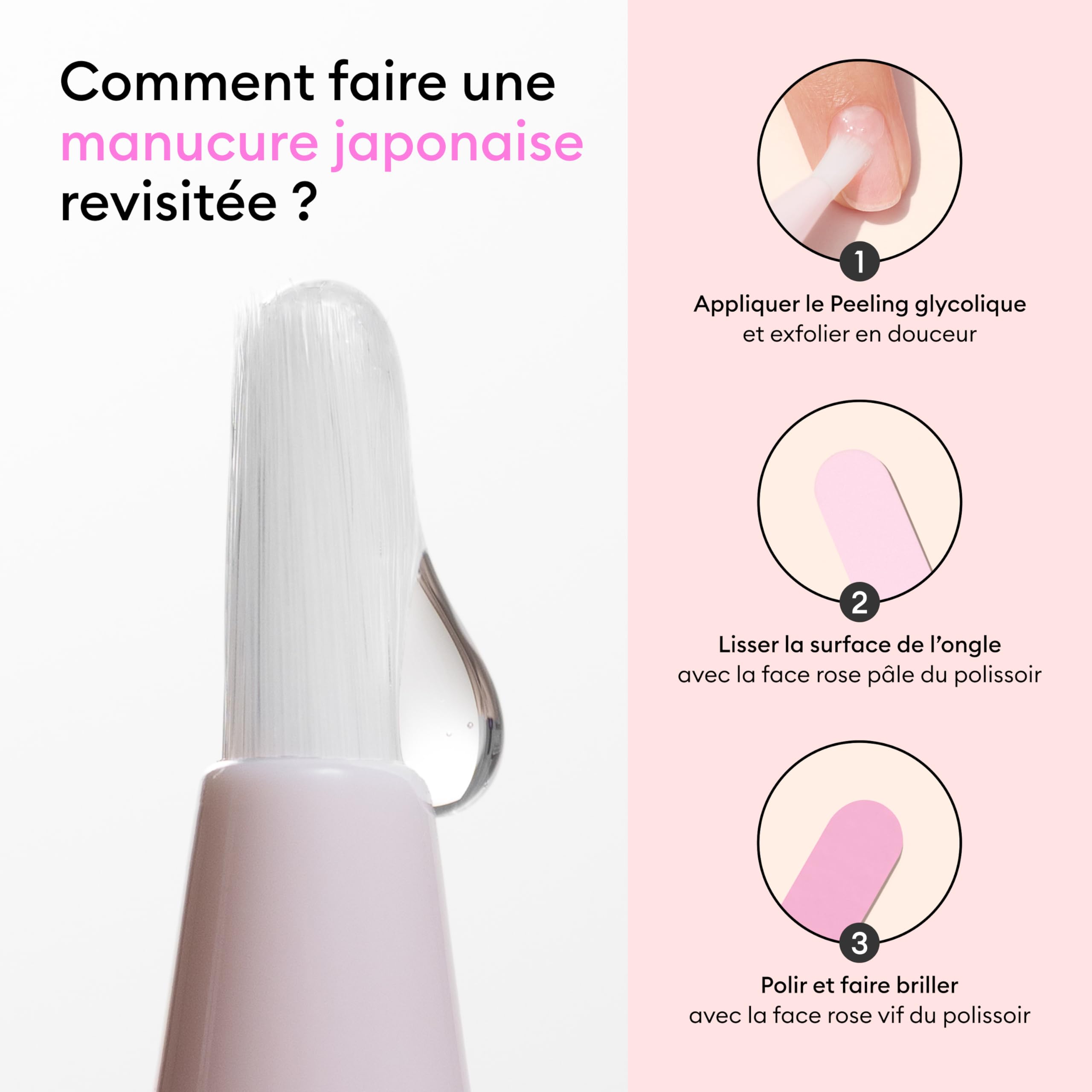 Manucurist Glossy Booster Duo kit manucure japonaise brillance