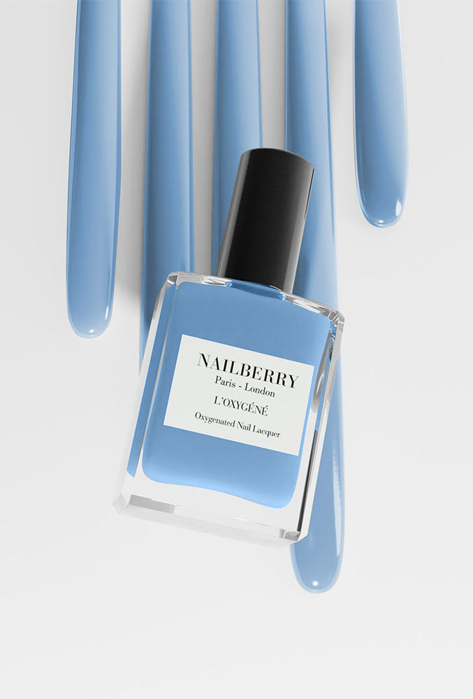 NAILBERRY L'oxygéné Mistral Breeze vernis 14ml bleu pastel