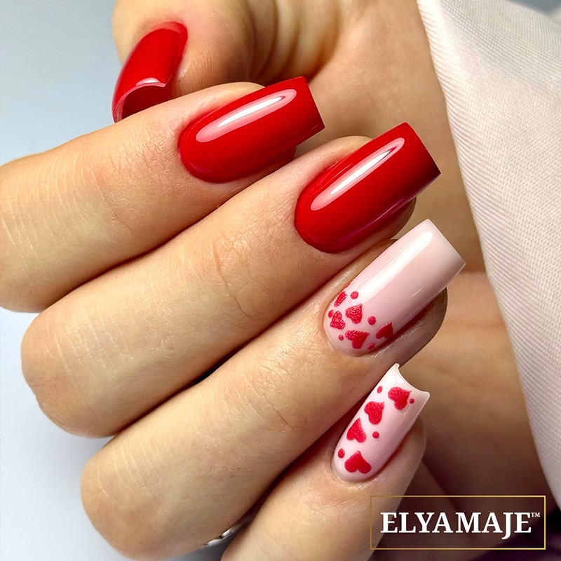 Elyamaje N°60 Red Glam vernis semi-permanent rouge