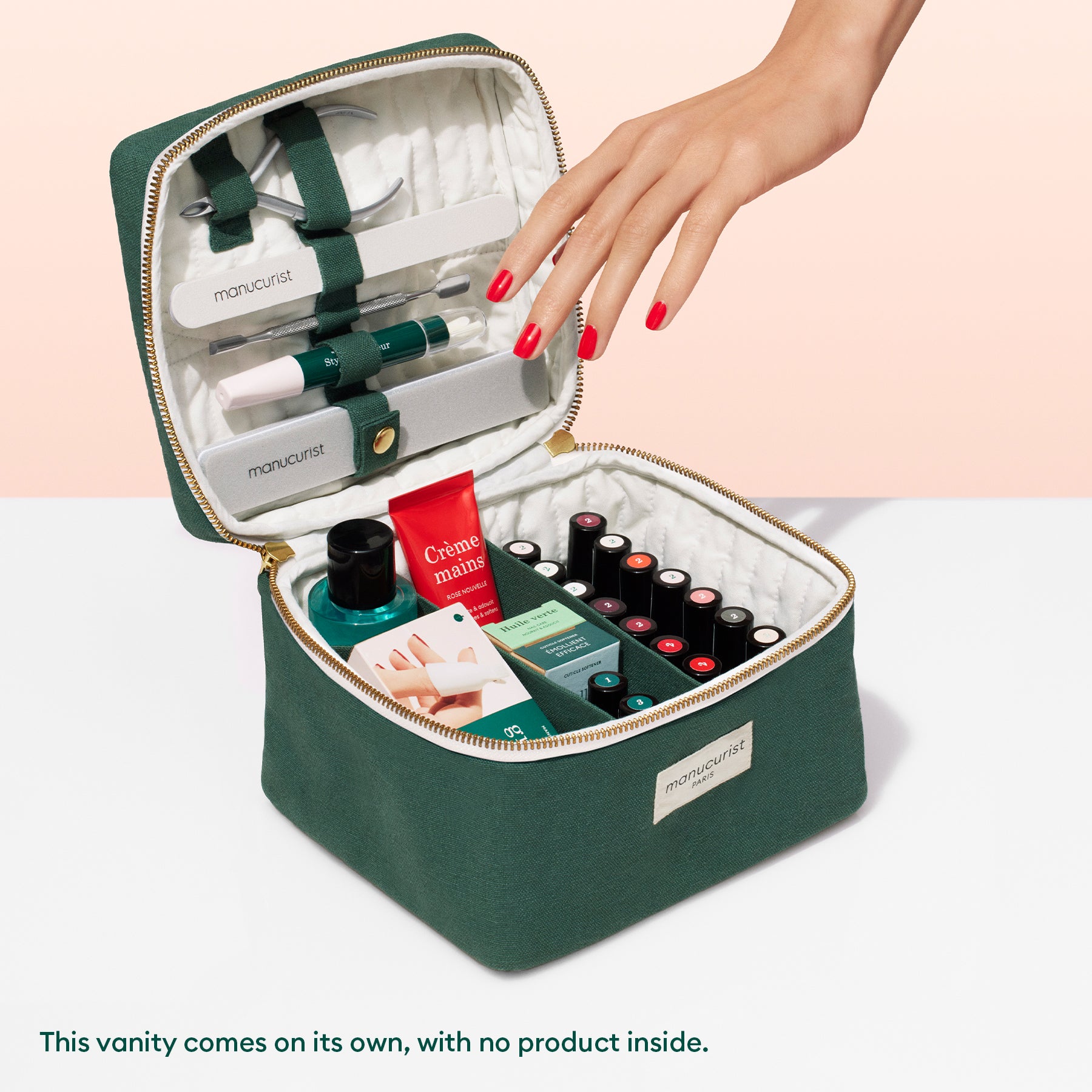 Manucurist Vanity trousse rangement 18 vernis compartiments