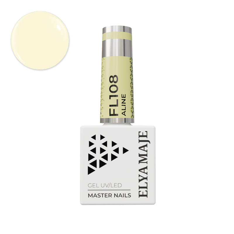Elyamaje N°108 Aline vernis semi-permanent nude