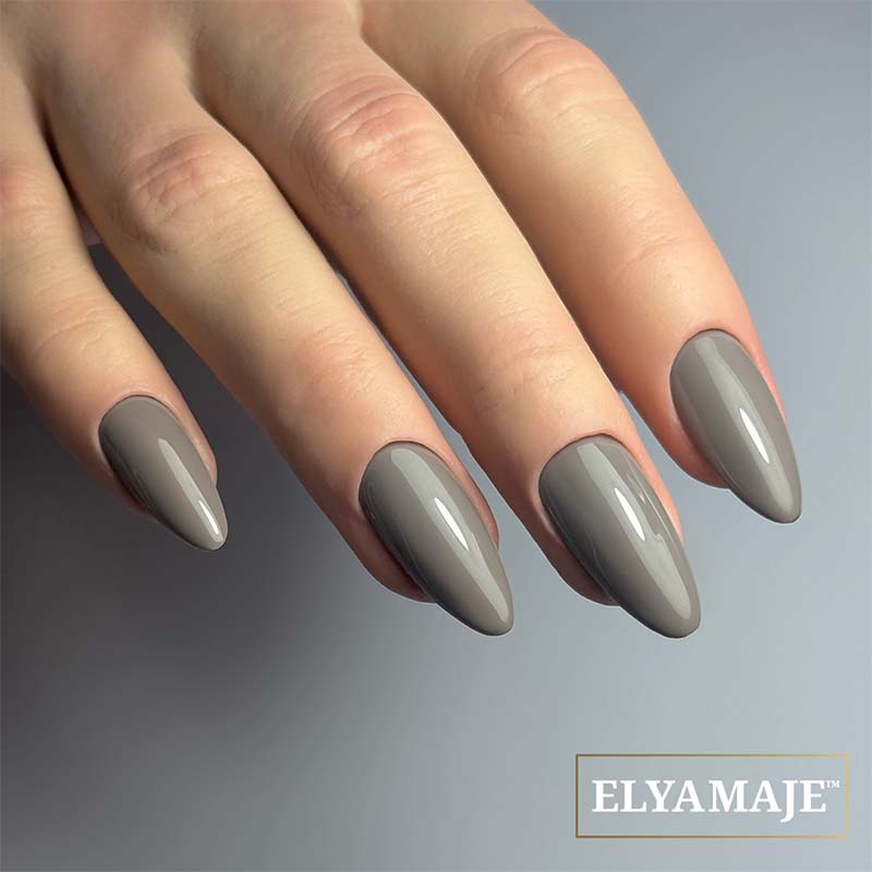 Elyamaje N°122 Jungle Gray vernis semi-permanent gris