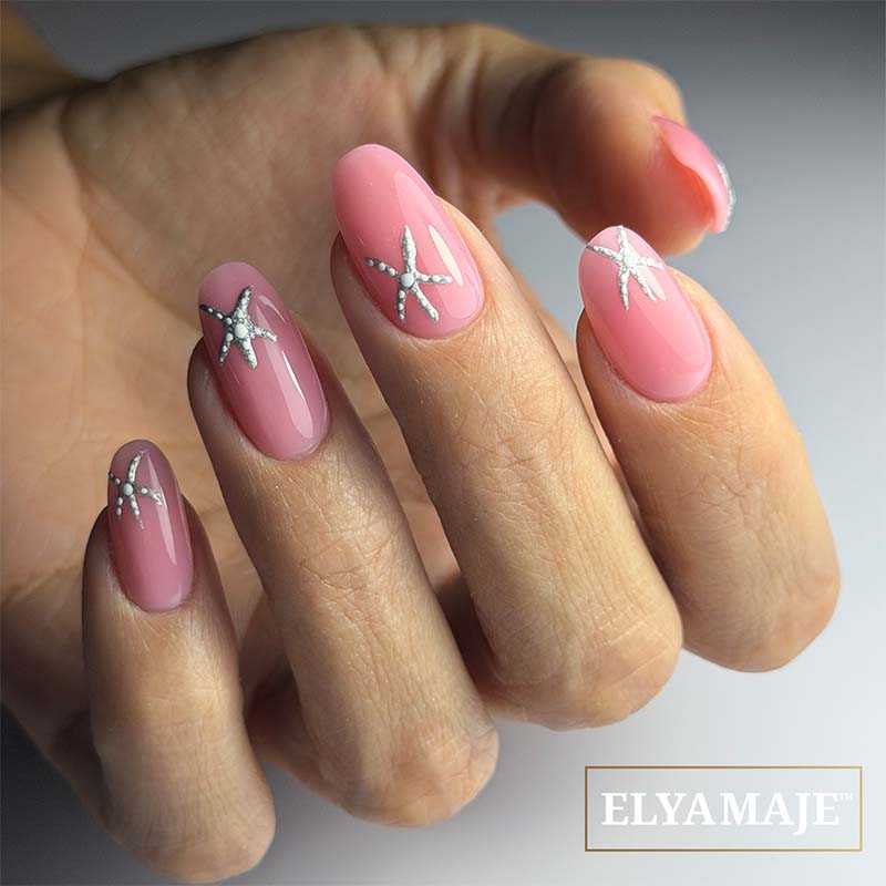 Elyamaje Pink Lips n°7 polygel liquide construction