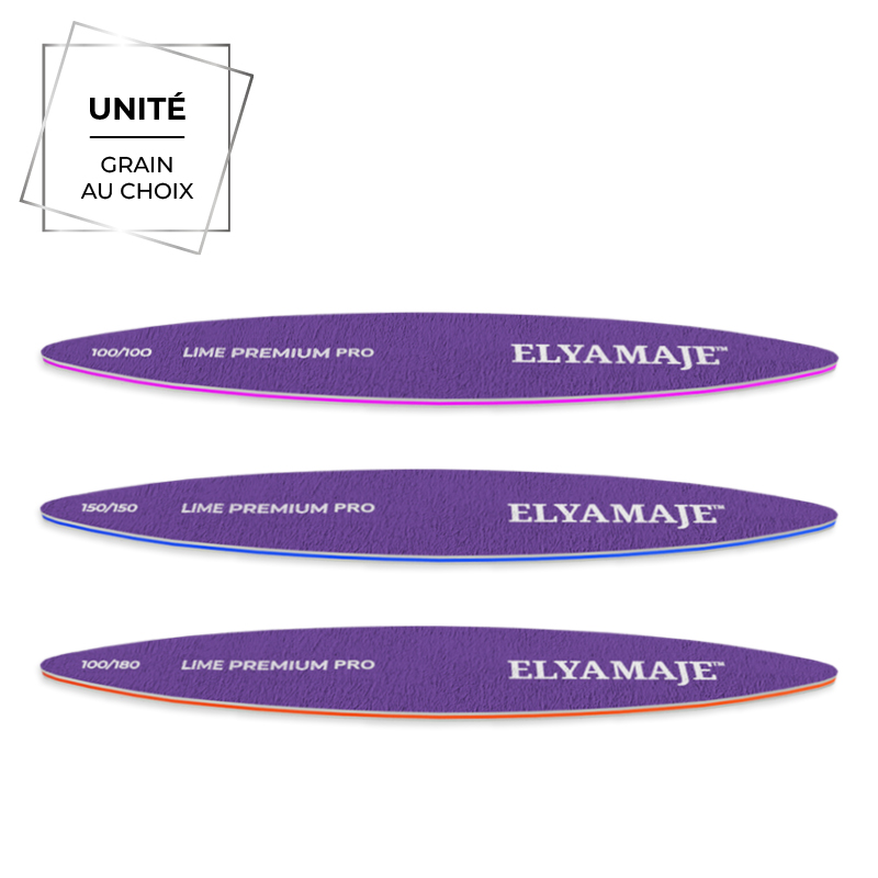 Elyamaje Lime Ovale Pro lime ongle façonnage net