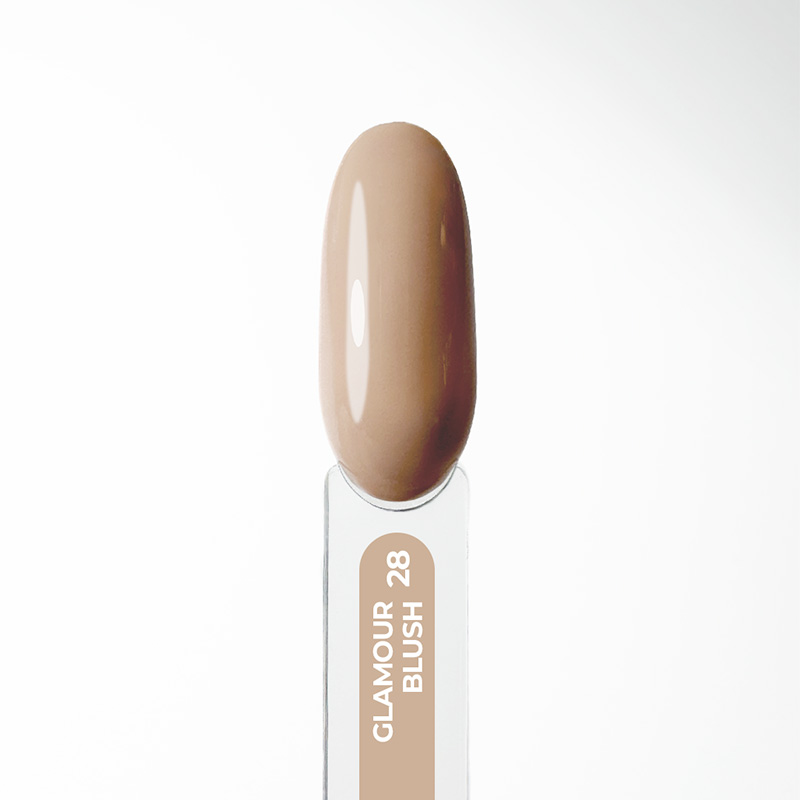 Elyamaje N°28 Glamour Blush vernis semi-permanent nude