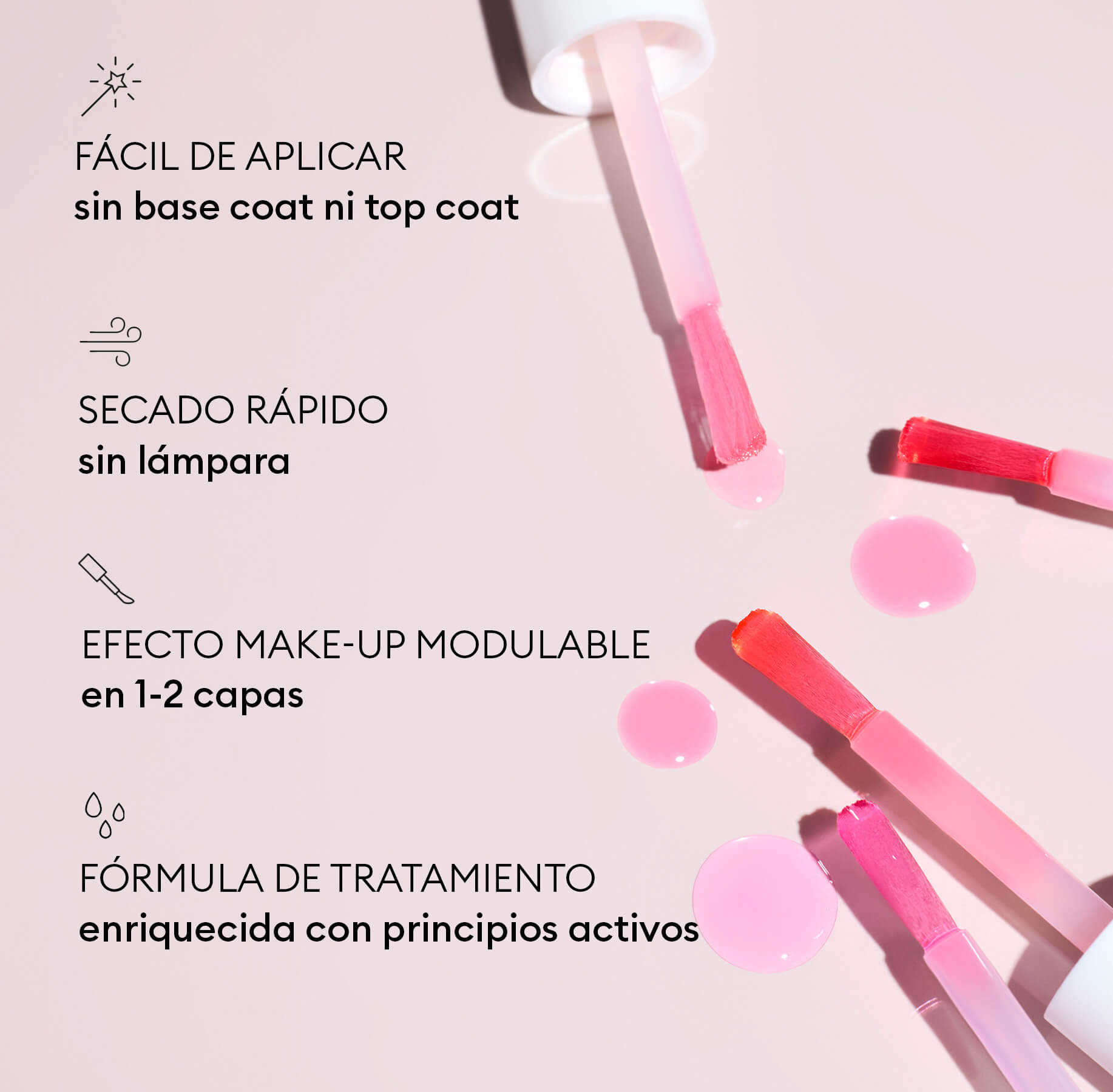 Manucurist Active Glow Raspberry vernis soin gloss