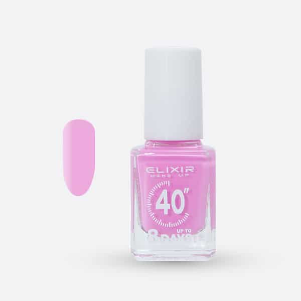 Élixir 40 Secondes #424 vernis rose séchage rapide
