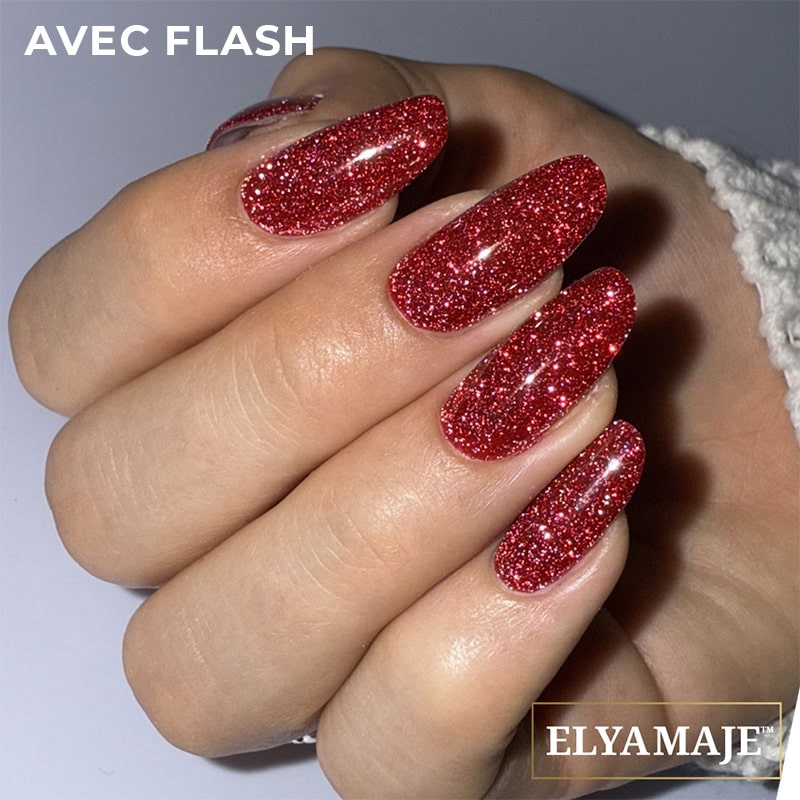 Elyamaje N°282 Léa Queen vernis semi-permanent réfléchissant