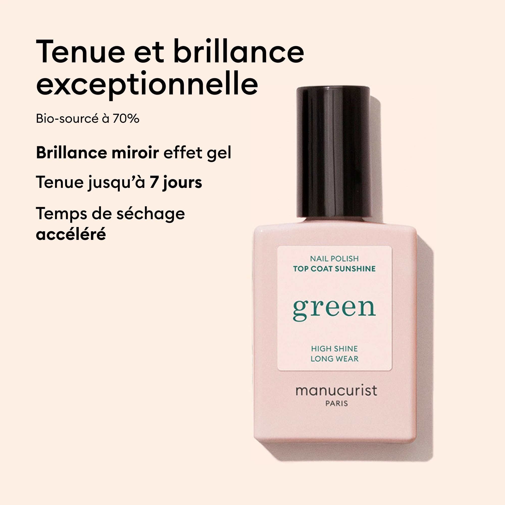 Manucurist Green duo base et top coat Sunshine 2x15 ml
