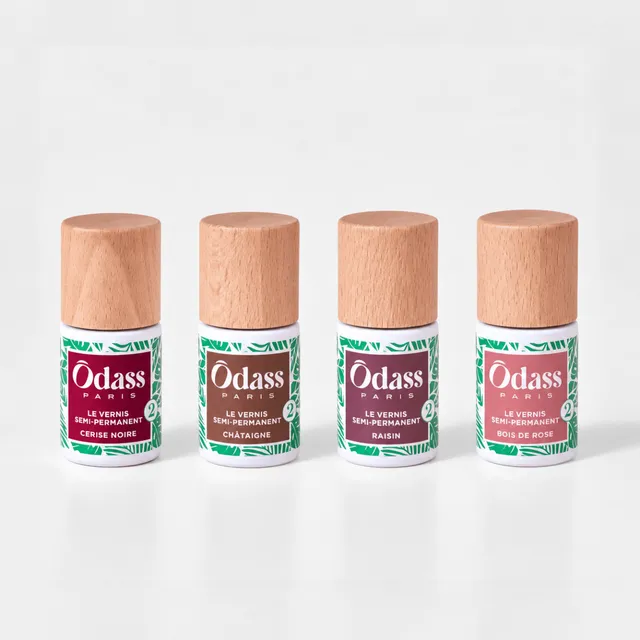 Ôdass Paris sur mesure Quatuor vernis semi-permanent 4x10 ml