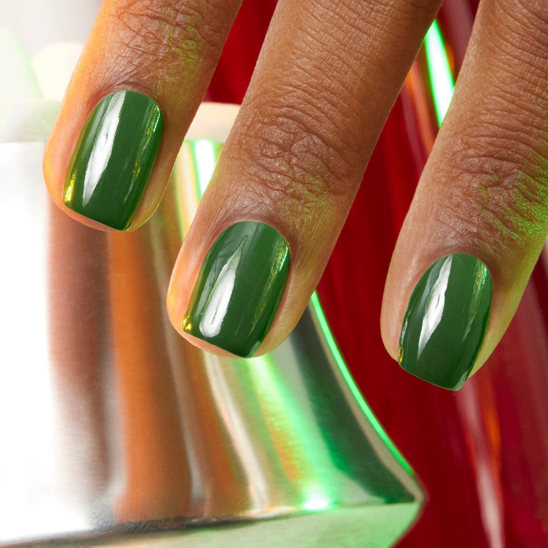 Manucurist Green Flash Jade vernis semi-permanent vert opaque