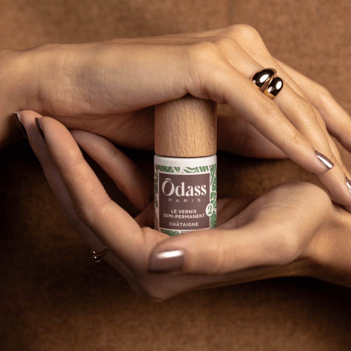 Ôdass Paris Châtaigne vernis semi-permanent 10 ml