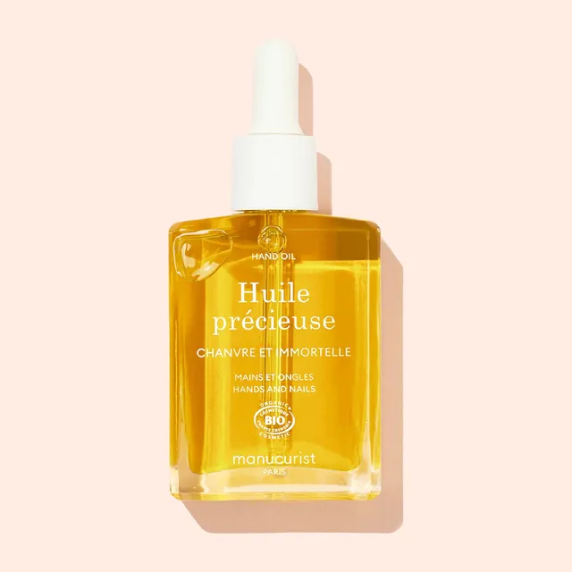 Manucurist Huile Précieuse huile ongles chanvre Cosmos Organic