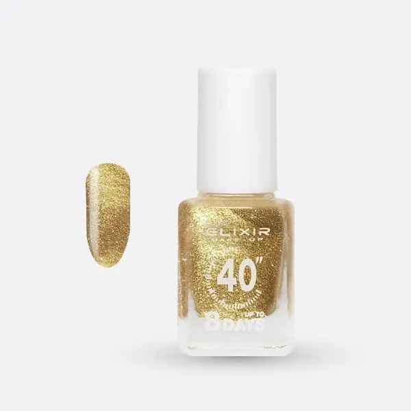 Élixir 40" #438 Vernis Queen Gold séchage 40 sec