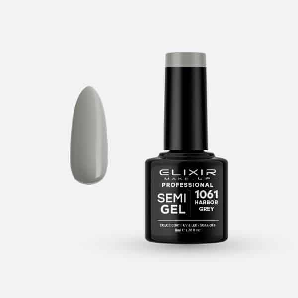 Élixir Semi Gel 1061 vernis semi-permanent Harbor Grey 8ml