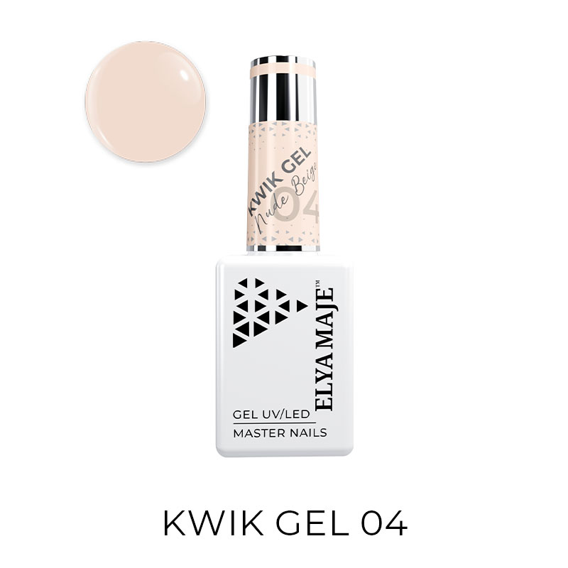 Elyamaje Kwik Gel Nude Beige N°4 gel flacon gainage