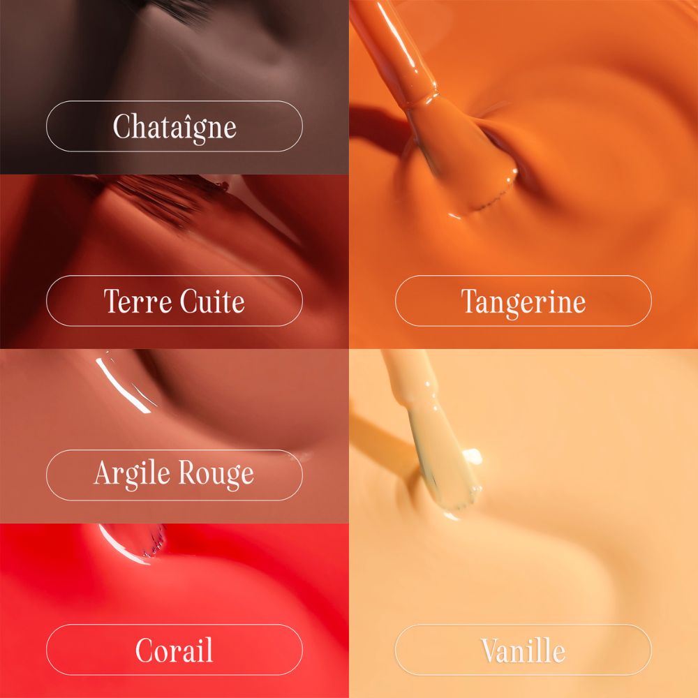 Ôdass Paris Châtaigne vernis semi-permanent 10 ml