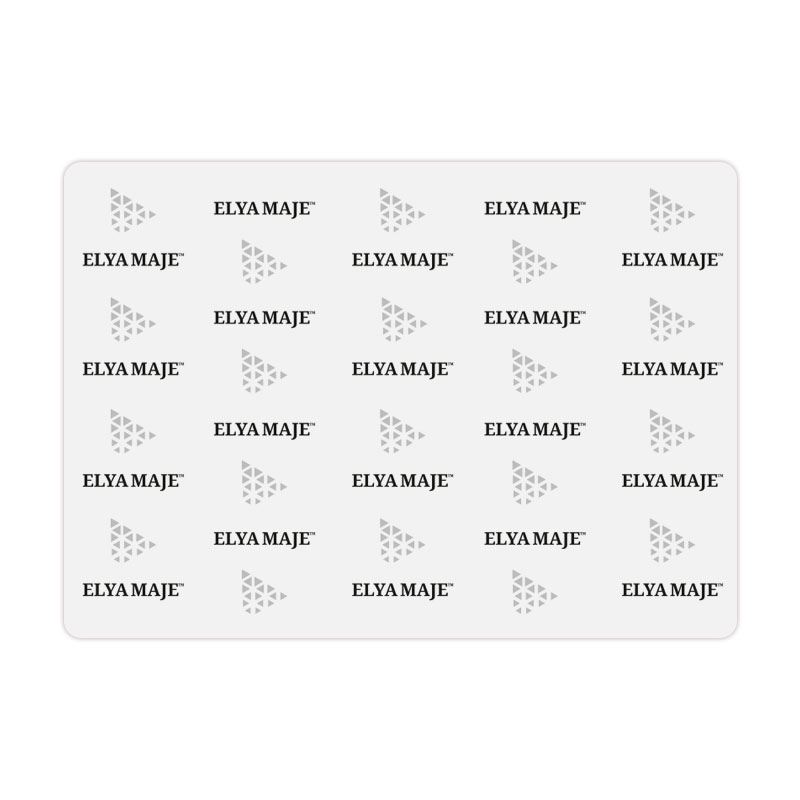 Elyamaje tapis de manucure noir protège table