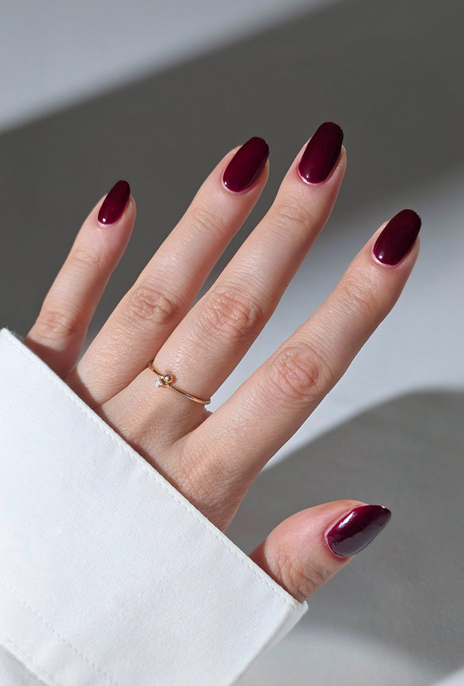 Nailberry L'Oxygéné Kirsch Kiss vernis 14ml cerise opaque