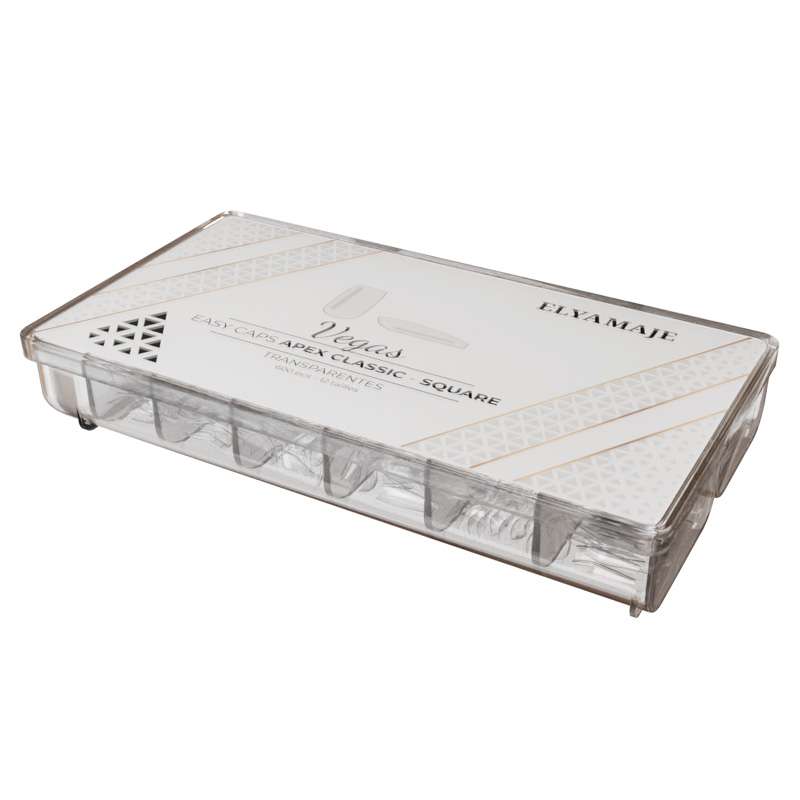 Elyamaje Apex Classic Vegas capsules transparentes longue tenue