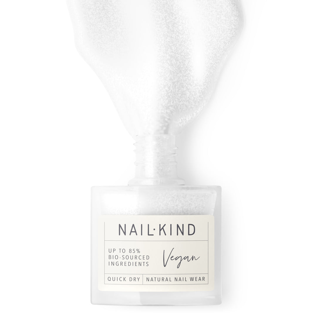 NAIL KIND The Colour Squad Glazed Donut vernis à ongles blanc nacré