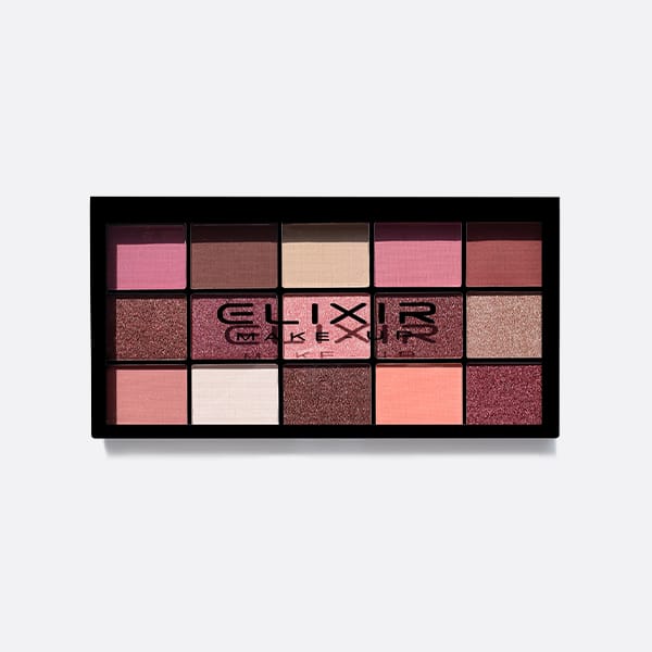 Élixir Pink Bloom #872A palette fards 15 roses tenue longue