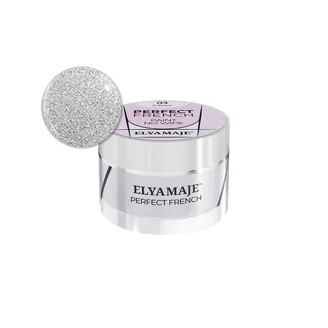Elyamaje Perfect French 03 Silver gel paint argent 5g