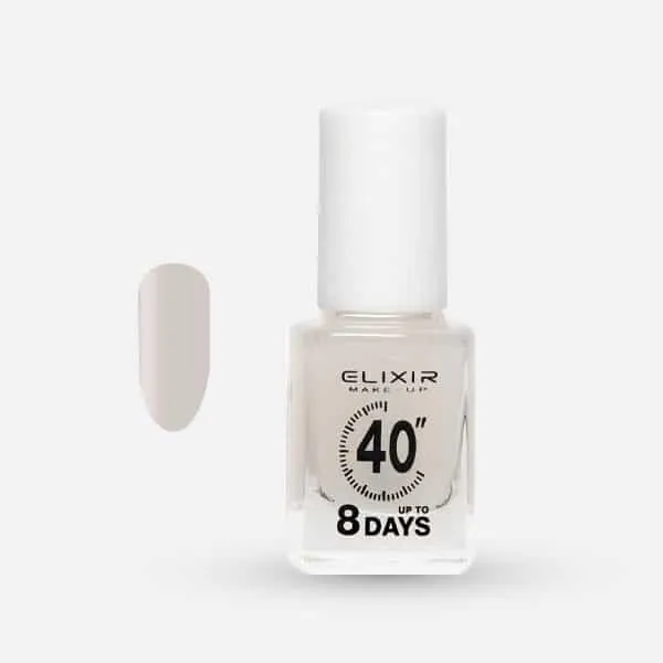 Élixir 40" #123 vernis top coat mat séchage rapide
