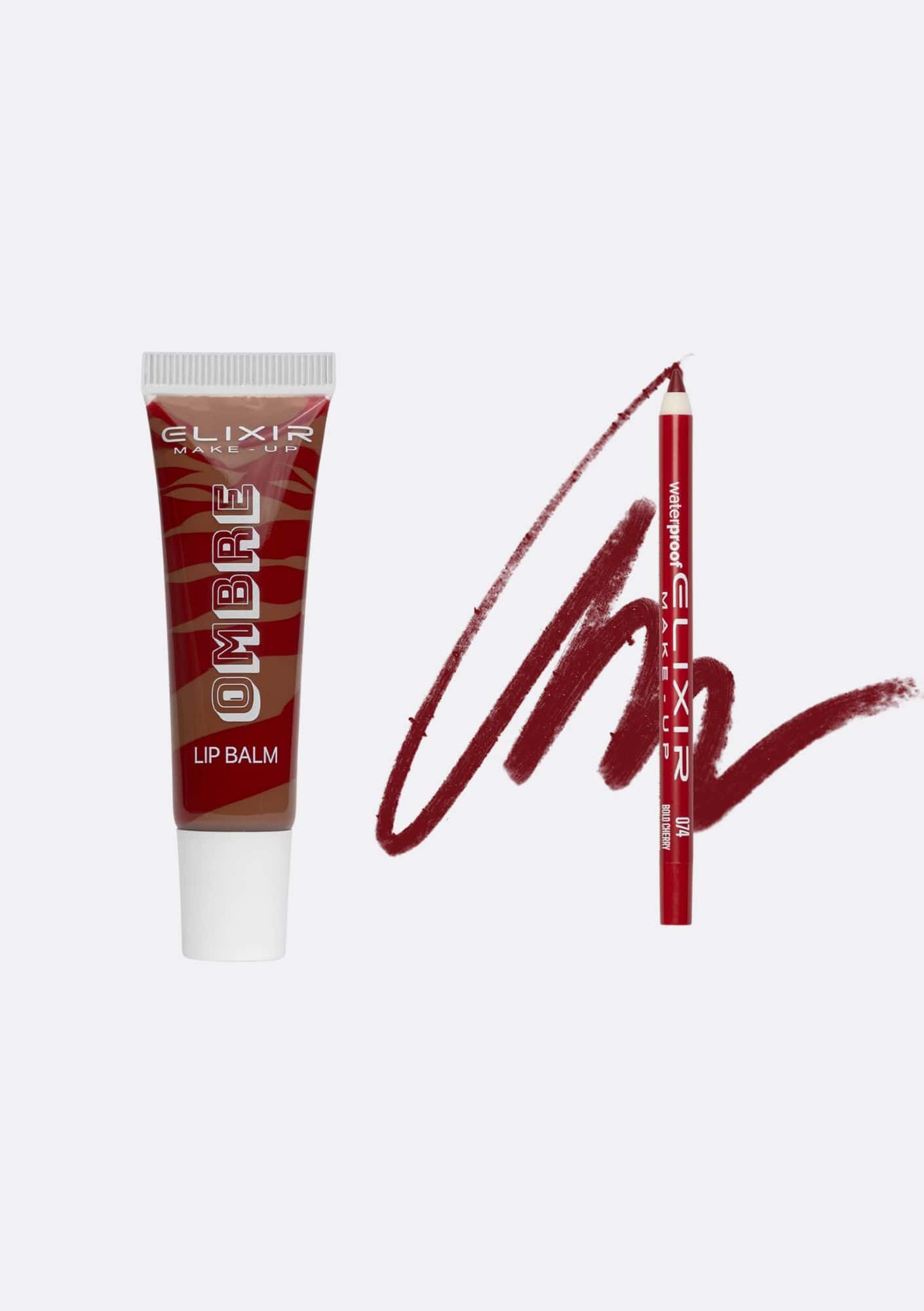 Élixir Ombre Lip Combo Nude Cherry duo lèvres glossy
