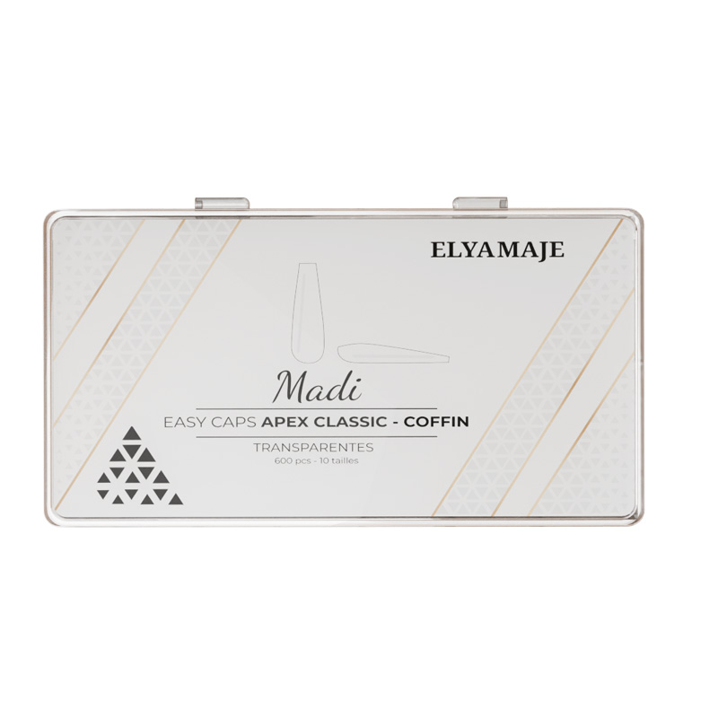 Elyamaje Easy Caps Madi capsules coffin medium transparentes