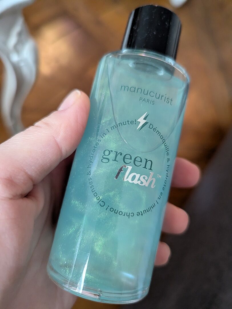 Manucurist Green Flash dissolvant pailleté 100 ml