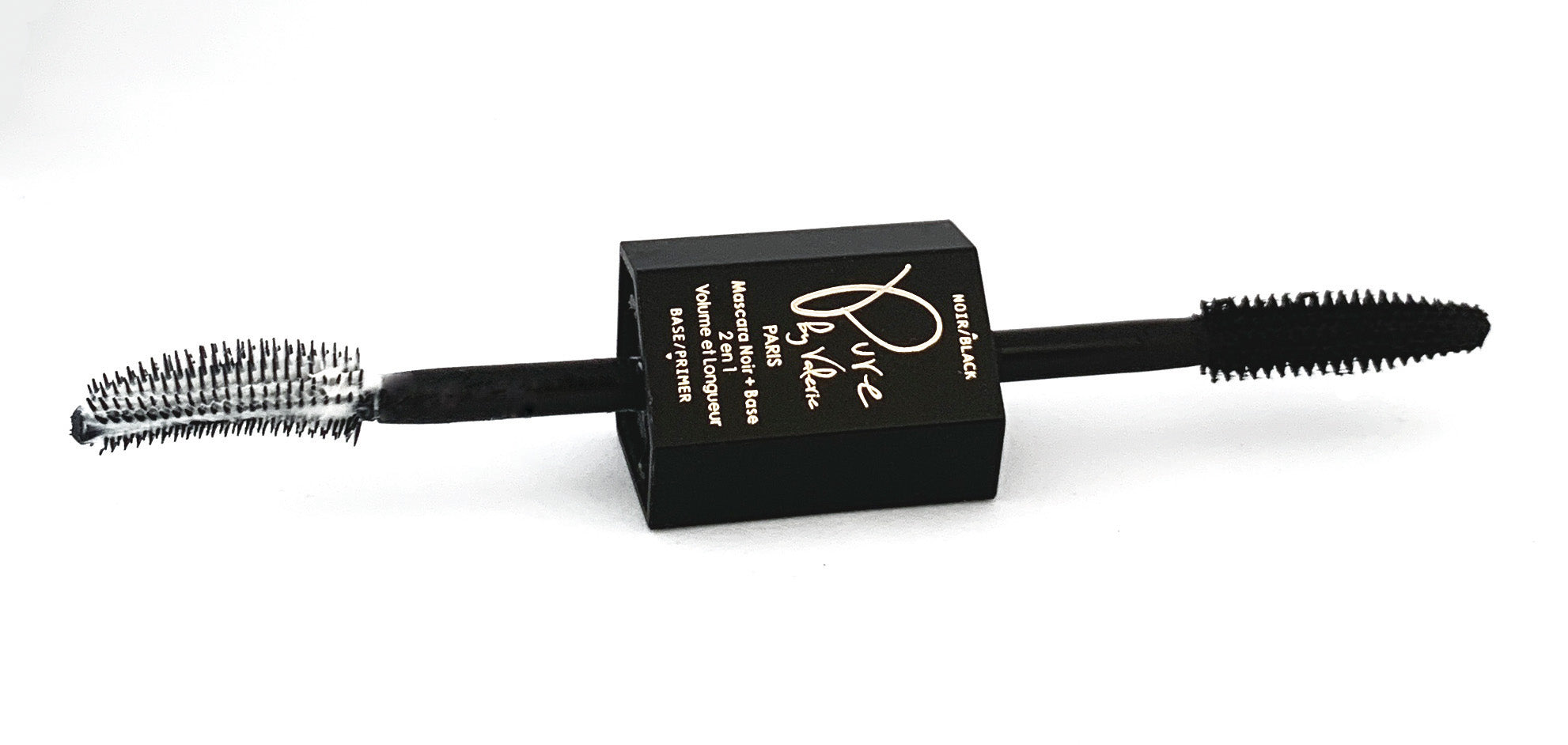 Pure By Valerie 2 en 1 Noir + Base mascara volume