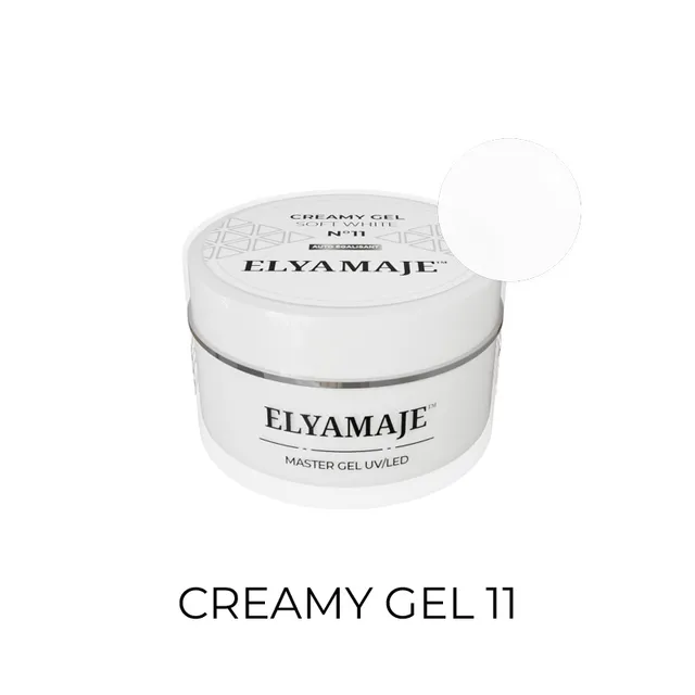 Elyamaje Creamy Gel Soft White n°11 gel UV blanc