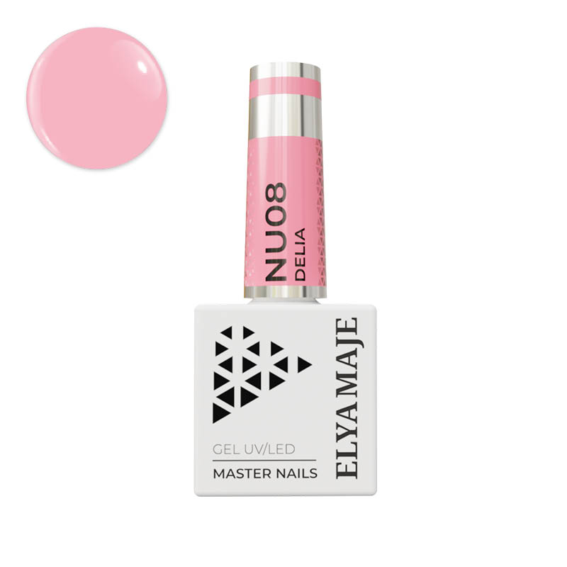 Elyamaje N°08 Delia vernis semi-permanent couvrant